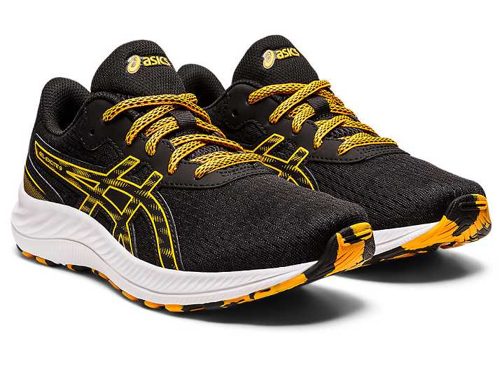 Asics GEL-EXCITE 9 Otroški Tekaški Čevlji Črne | Slovenija-1047392