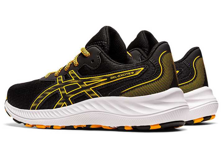 Asics GEL-EXCITE 9 Otroški Tekaški Čevlji Črne | Slovenija-1047392