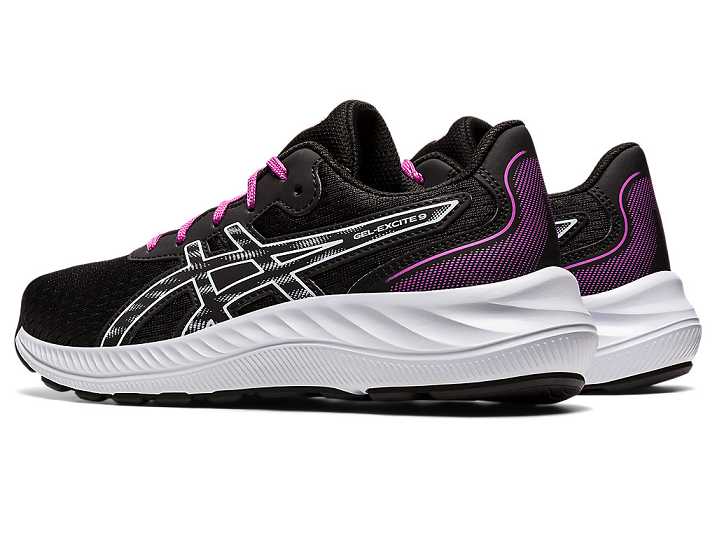 Asics GEL-EXCITE 9 Otroški Tekaški Čevlji Črne | Slovenija-1258436