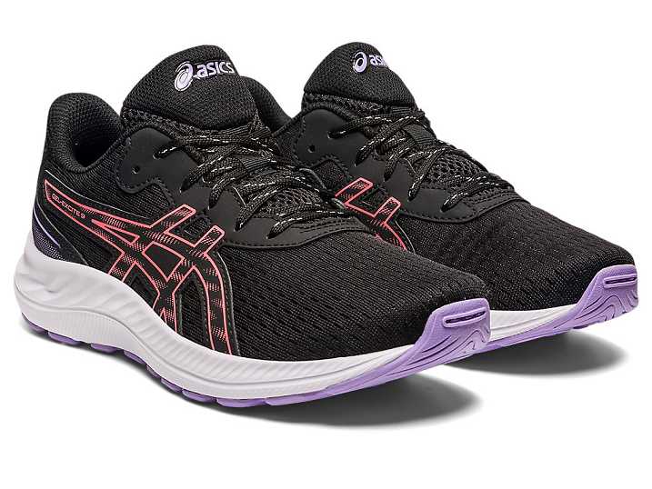 Asics GEL-EXCITE 9 Otroški Tekaški Čevlji Črne | Slovenija-8354790