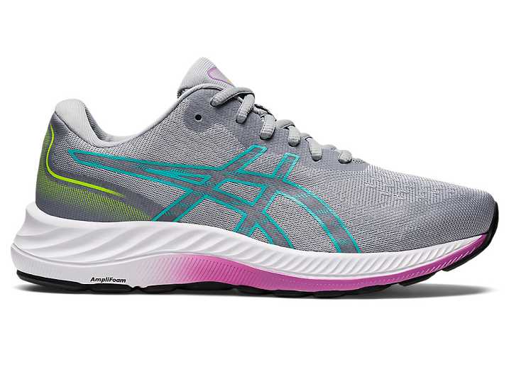 Asics GEL-EXCITE 9 WIDE Ženske Pohodni Čevlji Sive | Slovenija-7538021