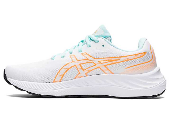 Asics GEL-EXCITE 9 Ženske Pohodni Čevlji Bele Oranžne | Slovenija-1503472