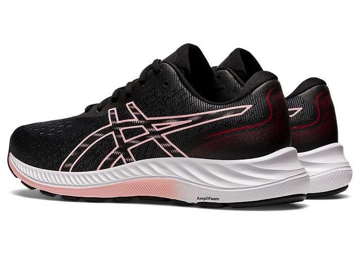 Asics GEL-EXCITE 9 Ženske Pohodni Čevlji Črne Roza | Slovenija-1639475