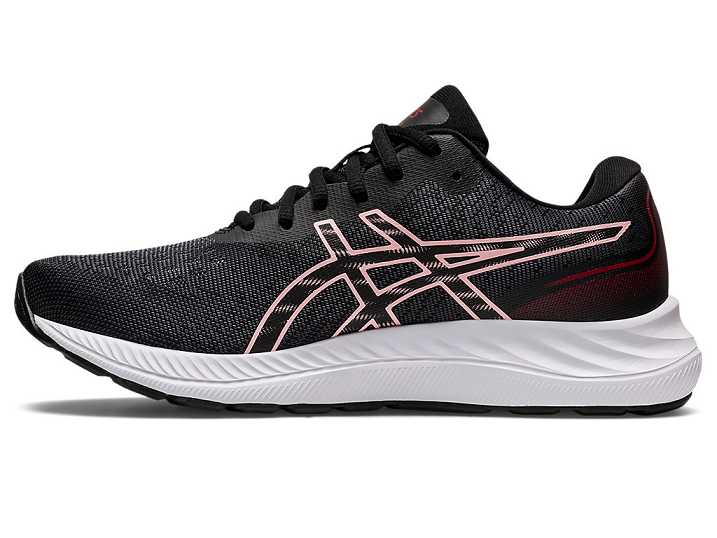 Asics GEL-EXCITE 9 Ženske Pohodni Čevlji Črne Roza | Slovenija-1639475