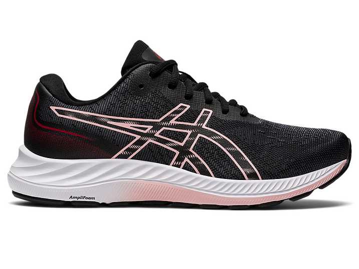 Asics GEL-EXCITE 9 Ženske Pohodni Čevlji Črne Roza | Slovenija-1639475