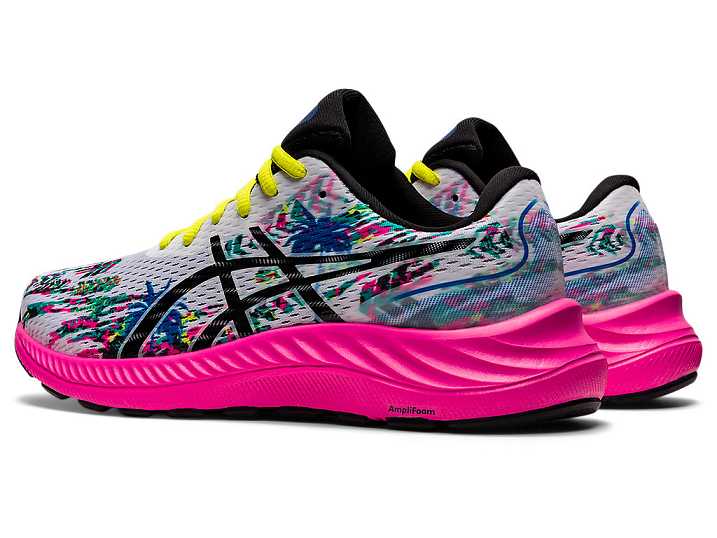 Asics GEL-EXCITE 9 Ženske Pohodni Čevlji Bele Črne | Slovenija-3476081