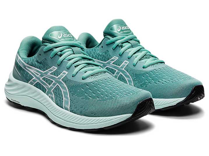 Asics GEL-EXCITE 9 Ženske Pohodni Čevlji Zelene Bele | Slovenija-8056423