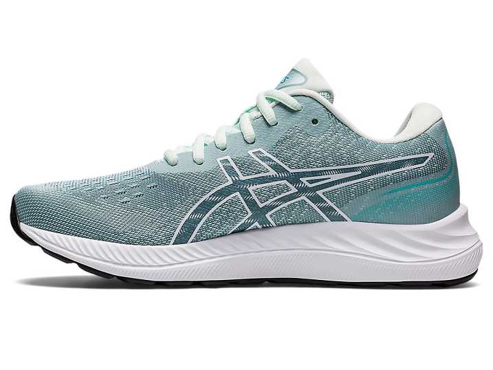 Asics GEL-EXCITE 9 Ženske Pohodni Čevlji Svetlo Turkizna Bele | Slovenija-9657143