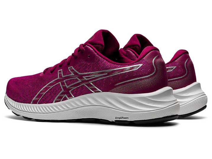 Asics GEL-EXCITE 9 Ženske Pohodni Čevlji Fuksije Rdeče Srebrne | Slovenija-9706423