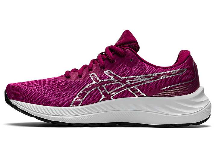 Asics GEL-EXCITE 9 Ženske Pohodni Čevlji Fuksije Rdeče Srebrne | Slovenija-9706423