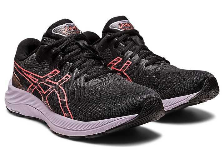 Asics GEL-EXCITE 9 Ženske Tekaški Čevlji Črne | Slovenija-0293486