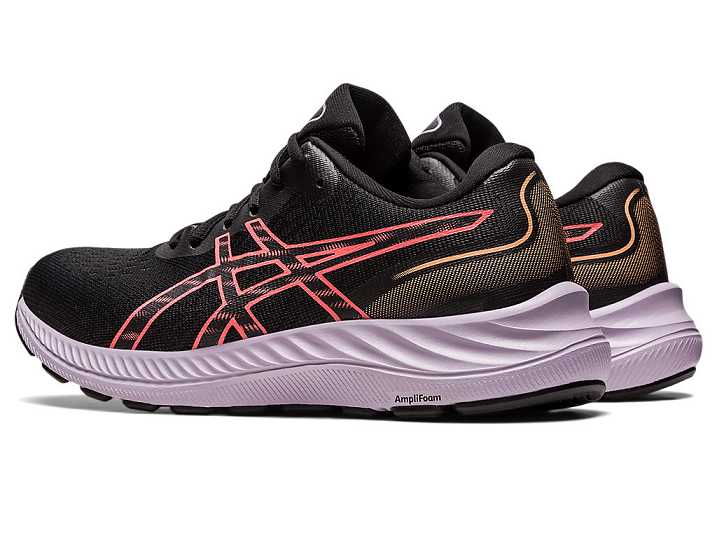 Asics GEL-EXCITE 9 Ženske Tekaški Čevlji Črne | Slovenija-0293486