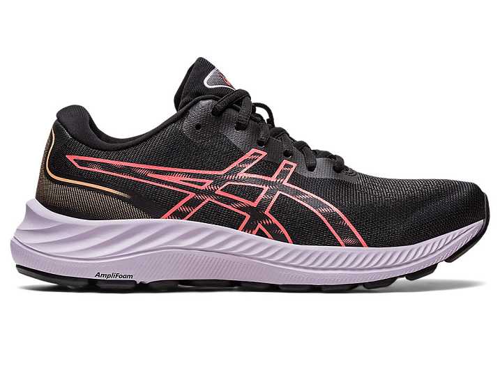 Asics GEL-EXCITE 9 Ženske Tekaški Čevlji Črne | Slovenija-0293486