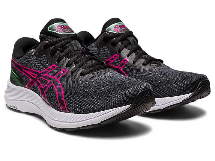 Asics GEL-EXCITE 9 Ženske Tekaški Čevlji Črne Roza | Slovenija-2345187