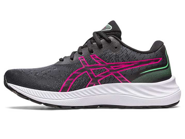 Asics GEL-EXCITE 9 Ženske Tekaški Čevlji Črne Roza | Slovenija-2345187