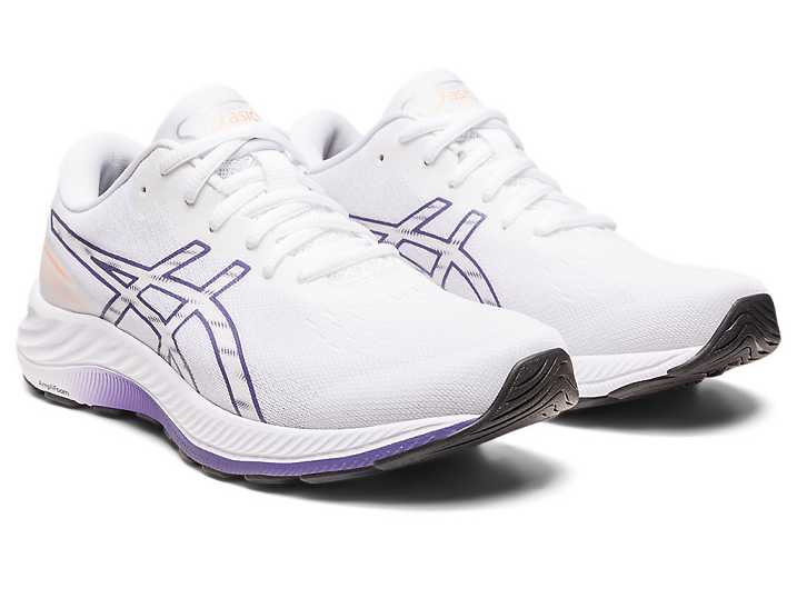 Asics GEL-EXCITE 9 Ženske Tekaški Čevlji Bele Vijolične | Slovenija-4706351