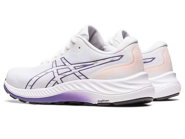 Asics GEL-EXCITE 9 Ženske Tekaški Čevlji Bele Vijolične | Slovenija-4706351