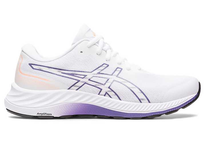 Asics GEL-EXCITE 9 Ženske Tekaški Čevlji Bele Vijolične | Slovenija-4706351