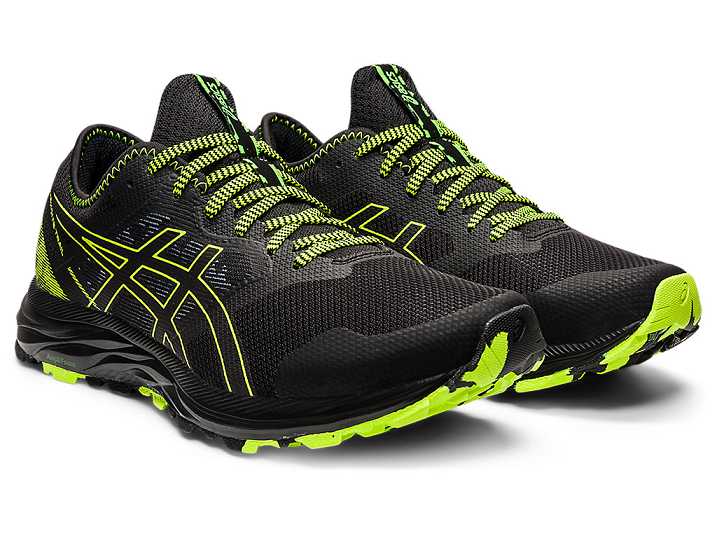 Asics GEL-EXCITE TRAIL Moški Pohodni Čevlji Črne Zelene | Slovenija-2345079