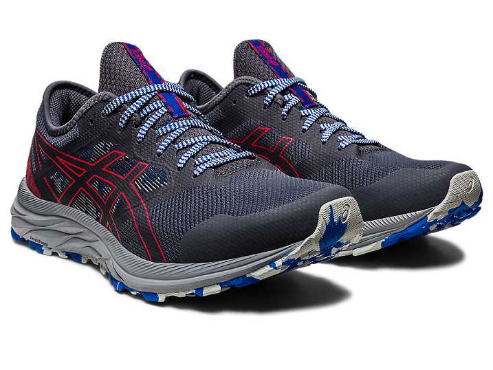 Asics GEL-EXCITE TRAIL Moški Tekaški Čevlji Sive Rdeče | Slovenija-8459372