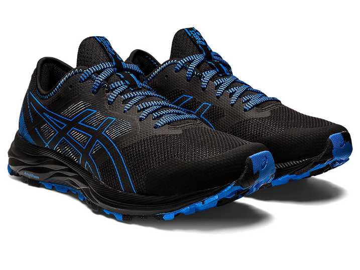 Asics GEL-EXCITE TRAIL Moški Tekaški Čevlji Črne Modre | Slovenija-9485260