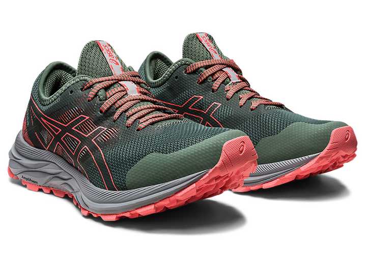 Asics GEL-EXCITE TRAIL Ženske Tekaški Čevlji Temno Zelene | Slovenija-9734802