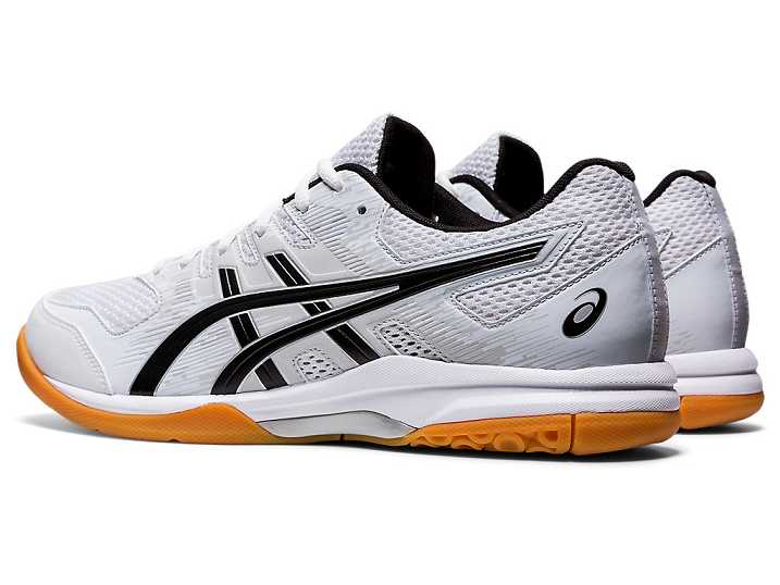 Asics GEL-FURTHERUP Moški Odbojkarski Čevlji Bele Črne | Slovenija-9723658