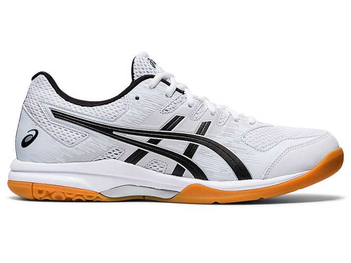 Asics GEL-FURTHERUP Moški Odbojkarski Čevlji Bele Črne | Slovenija-9723658