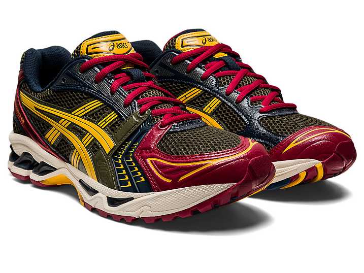 Asics GEL-KAYANO 14 Ženske Superge Olivno Zelene Oranžne | Slovenija-0917286