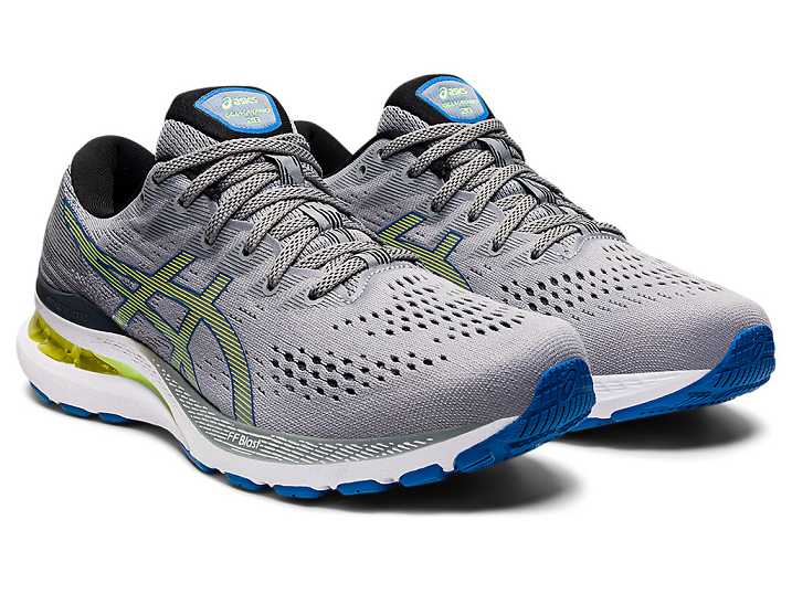 Asics GEL-KAYANO 28 Moški Tekaški Čevlji Sive Zelene | Slovenija-1465702