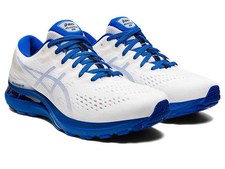 Asics GEL-KAYANO 28 Moški Tekaški Čevlji Bele Modre | Slovenija-2461805