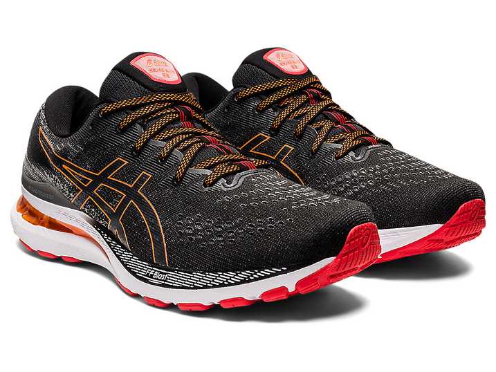 Asics GEL-KAYANO 28 Moški Tekaški Čevlji Črne Sive | Slovenija-9163245