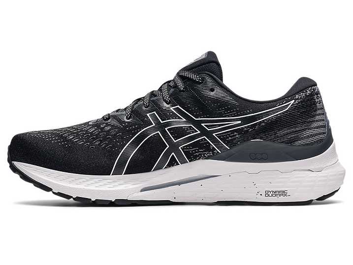 Asics GEL-KAYANO 28 NARROW Ženske Tekaški Čevlji Črne Bele | Slovenija-7526380