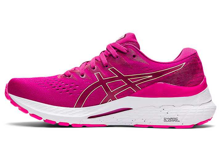 Asics GEL-KAYANO 28 Ženske Tekaški Čevlji Fuksije Rdeče Roza | Slovenija-2304697