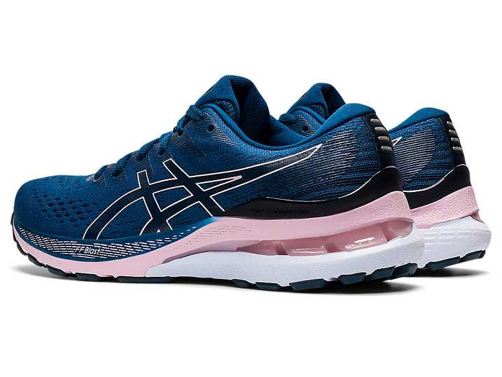 Asics GEL-KAYANO 28 Ženske Tekaški Čevlji Modre Roza | Slovenija-3960582