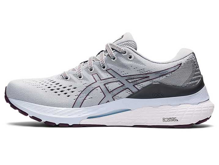 Asics GEL-KAYANO 28 Ženske Tekaški Čevlji Sive Temno Vijolične | Slovenija-6184203