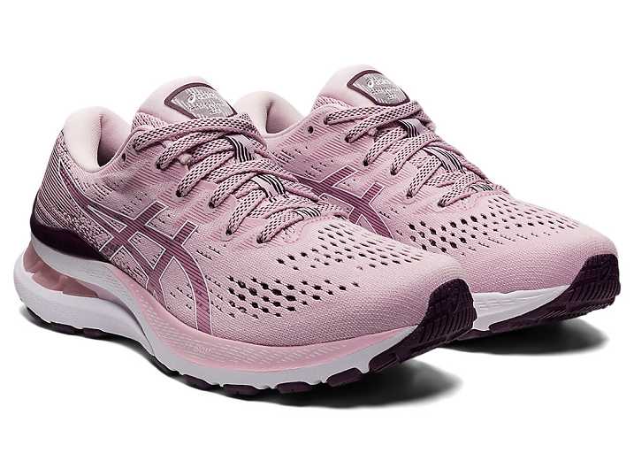 Asics GEL-KAYANO 28 Ženske Tekaški Čevlji Roza Bele | Slovenija-9748602