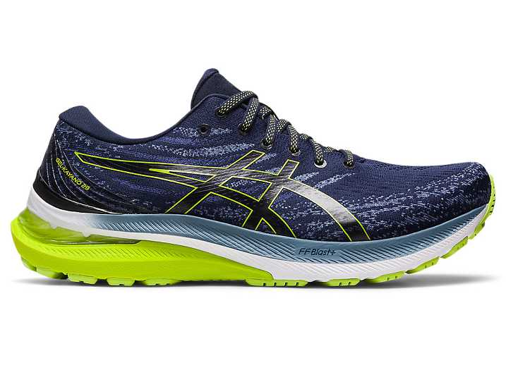 Asics GEL-KAYANO 29 Moški Tekaški Čevlji Temno Modre Svetlo Zelene | Slovenija-2951340