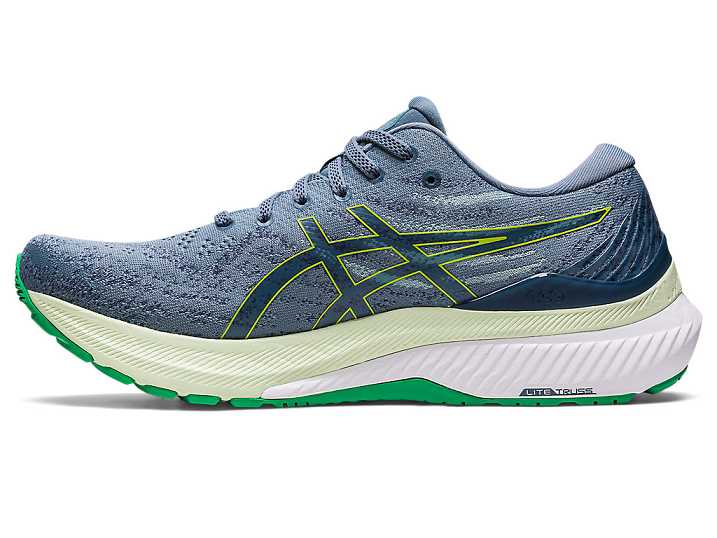 Asics GEL-KAYANO 29 Moški Tekaški Čevlji Sive Modre Svetlo Zelene | Slovenija-6387950