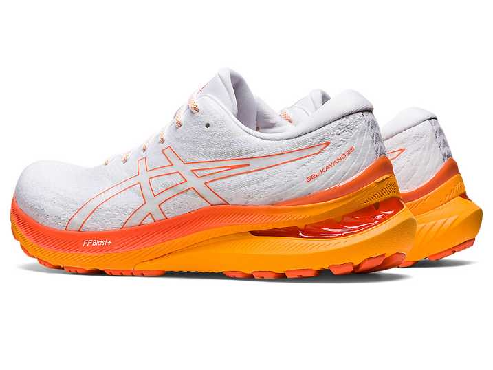 Asics GEL-KAYANO 29 Moški Tekaški Čevlji Bele Oranžne | Slovenija-9128065