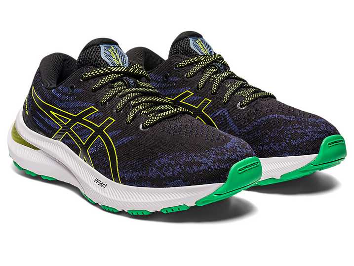 Asics GEL-KAYANO 29 Otroški Tekaški Čevlji Črne Svetlo Zelene | Slovenija-4178302