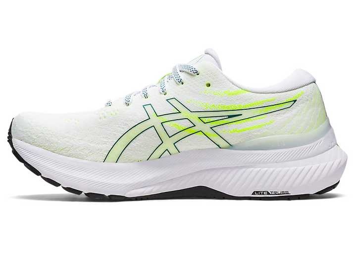 Asics GEL-KAYANO 29 Ženske Tekaški Čevlji Bele Temno Zelene | Slovenija-8401569