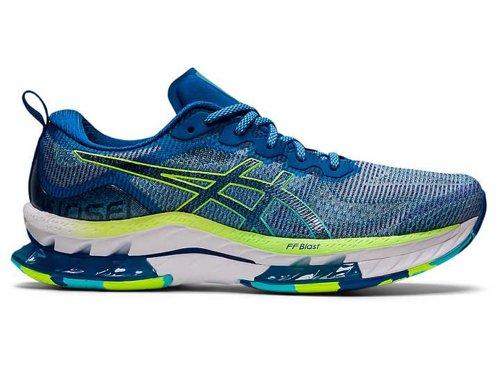 Asics GEL-KINSEI BLAST LE Moški Tekaški Čevlji Modre Zelene | Slovenija-8723465