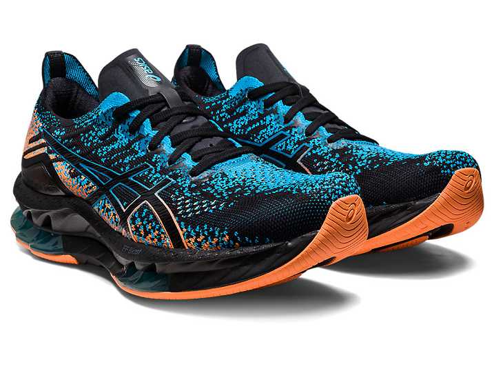 Asics GEL-KINSEI BLAST Moški Tekaški Čevlji Črne Modre | Slovenija-9704628