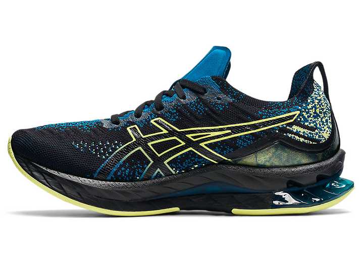 Asics GEL-KINSEI BLAST Moški Tekaški Čevlji Črne Rumene | Slovenija-9825764