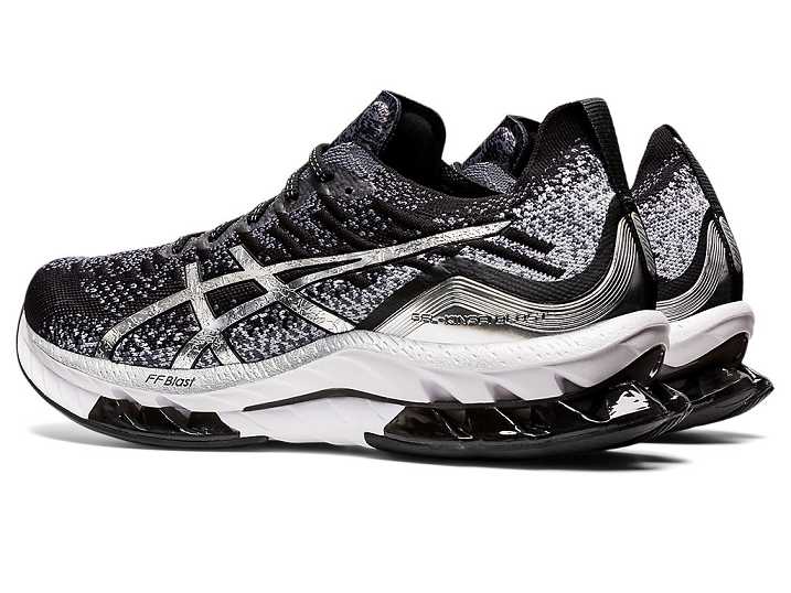 Asics GEL-KINSEI BLAST PLATINUM Moški Tekaški Čevlji Sive Srebrne | Slovenija-2156798