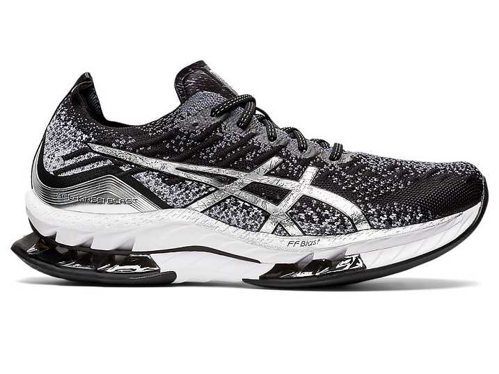 Asics GEL-KINSEI BLAST PLATINUM Moški Tekaški Čevlji Sive Srebrne | Slovenija-2156798