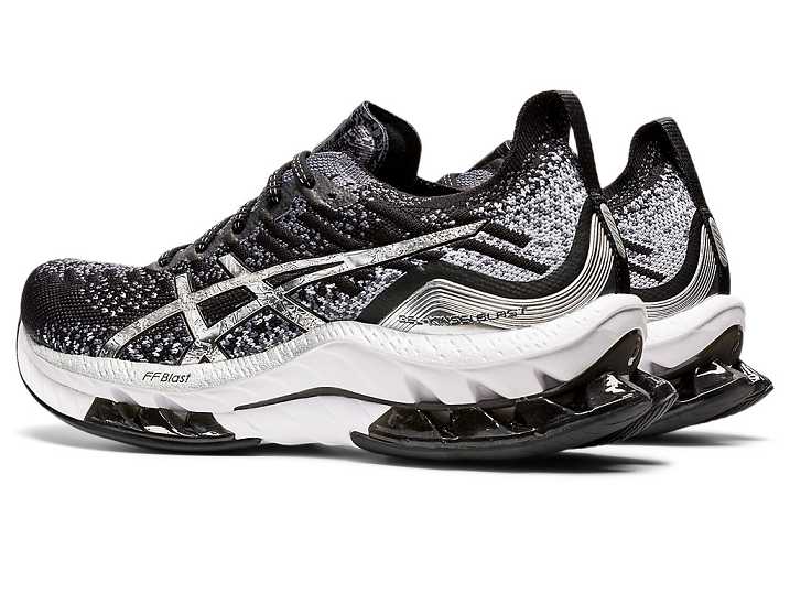 Asics GEL-KINSEI BLAST PLATINUM Ženske Tekaški Čevlji Sive Srebrne | Slovenija-3710498