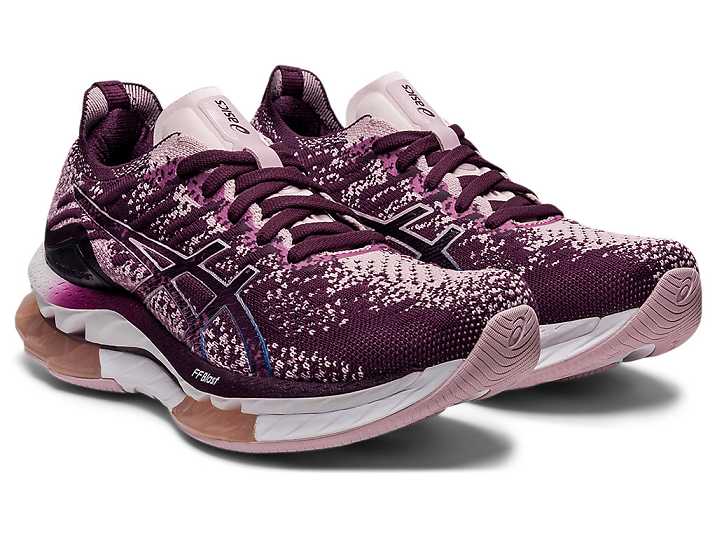 Asics GEL-KINSEI BLAST Ženske Tekaški Čevlji Temno Vijolične Roza | Slovenija-0316589