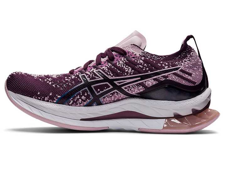 Asics GEL-KINSEI BLAST Ženske Tekaški Čevlji Temno Vijolične Roza | Slovenija-0316589